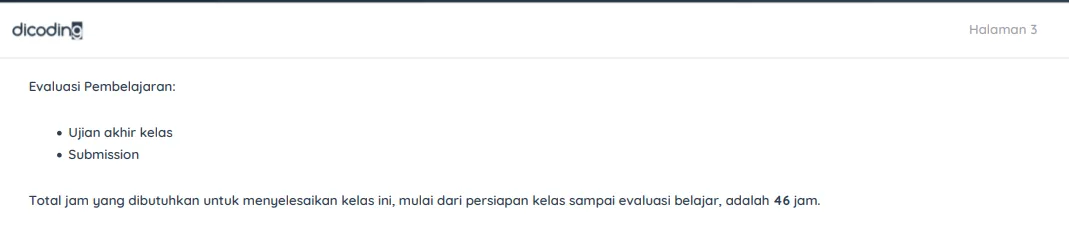 Dicoding JavaScript